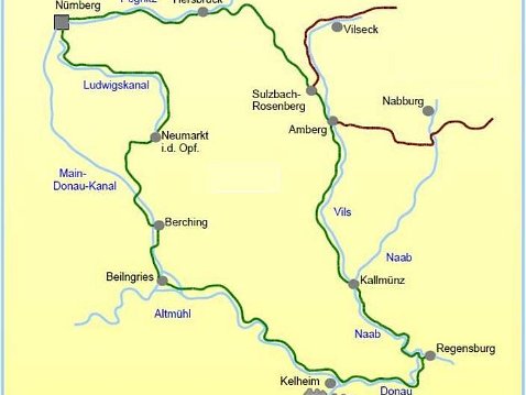 Fünf Flüsse Radweg 2012